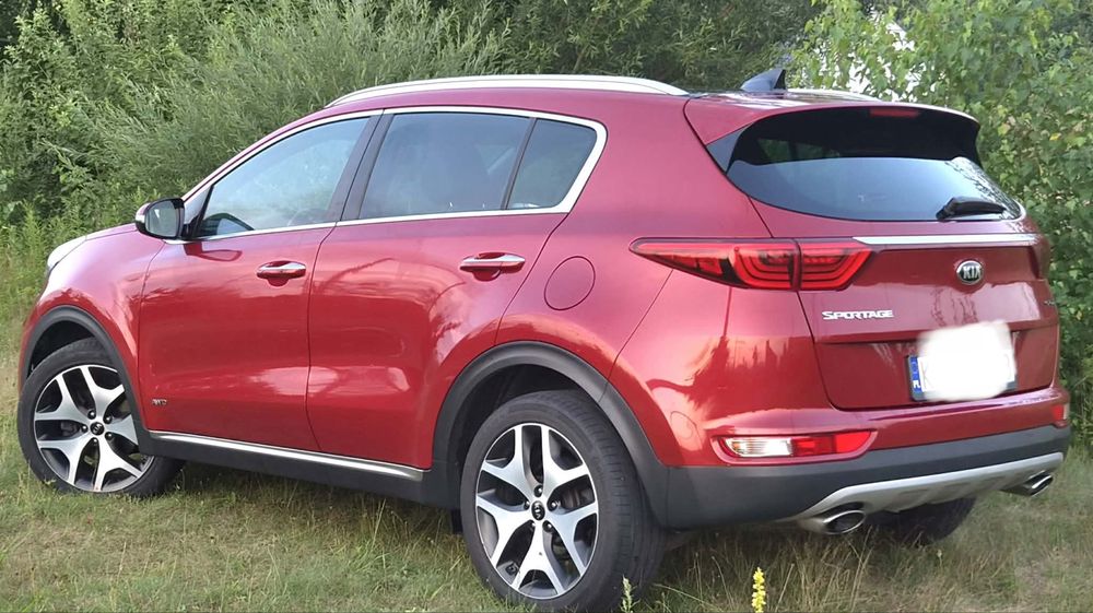Kia Sportage IV gt-line 2016 bezwypadkowy