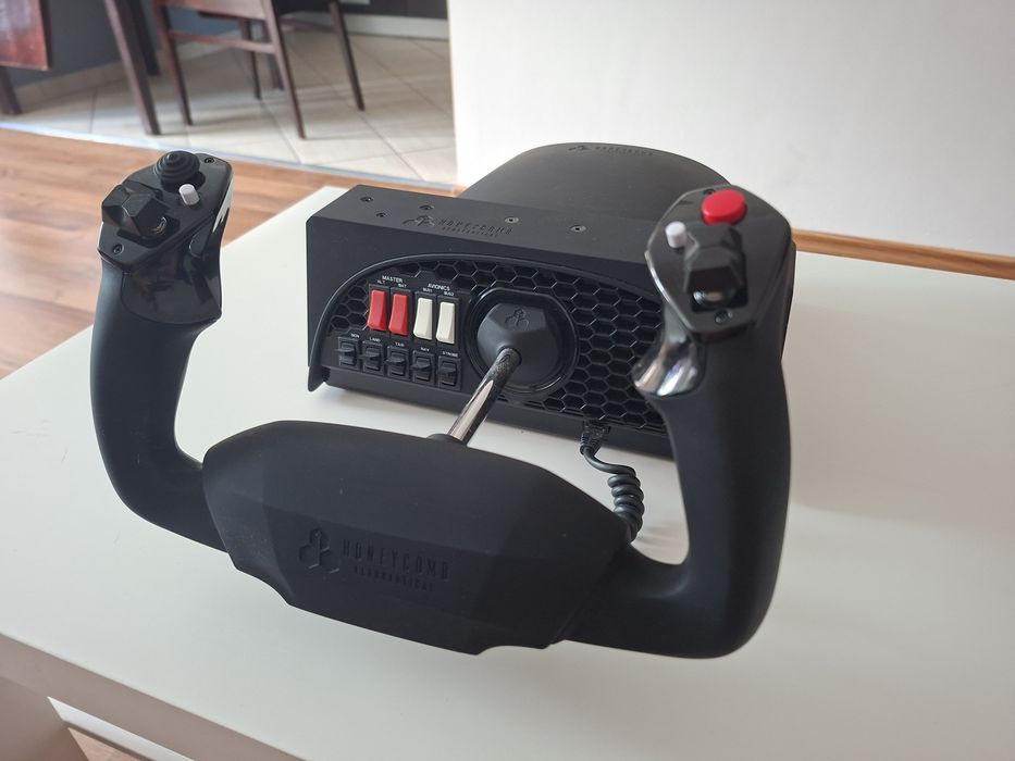 Honeycomb Alpha Flight Control Yoke Wolant MSFS XPLANE