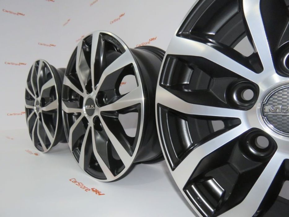 Jantes MAK Load 5 ICE Black 15 x 6.5 et55 5x118 Fiat Ducato