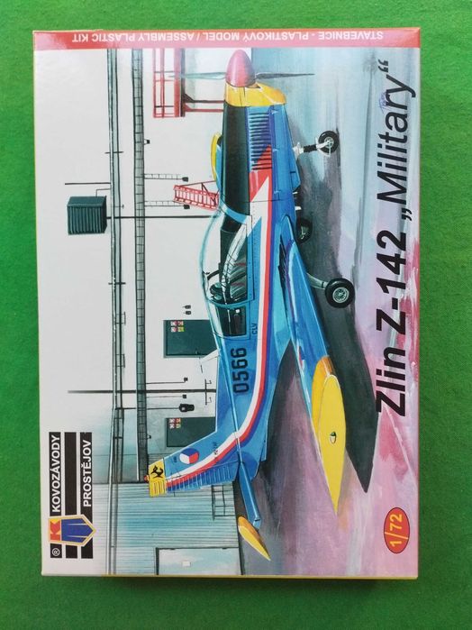 1/72 KP Kovozasvody Prostejov KPM0143 Zlin Z 142 Military version kit modelismo