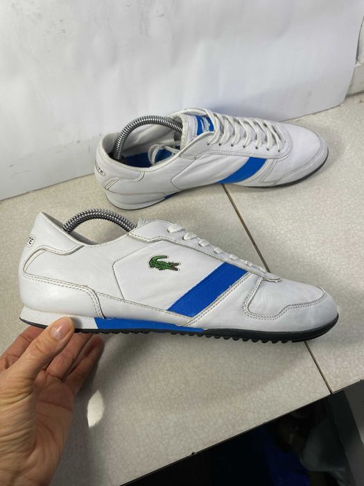 lacoste sport кожаные мужские кроссовки 43 р 27,5см оригинал