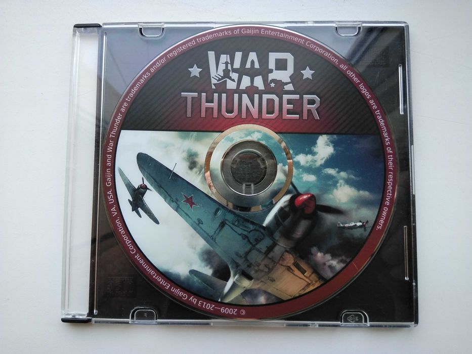 War Thunder! - Рідкісний, ігровий колекційний диск!