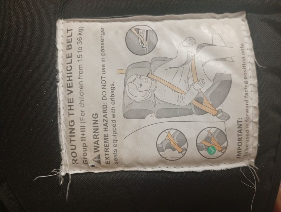 Fotelik 15-30 kg kinderkraft