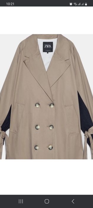 Стильний тренч ,плащ ZARA