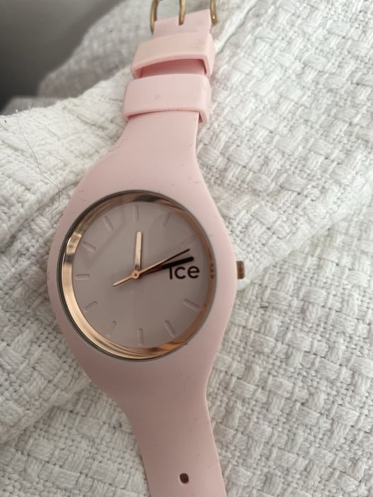 Zegarek piekny różowy ze złotym damski ICEWATCH