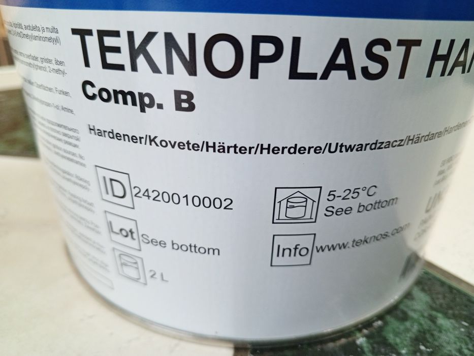 Teknoplast Hardener HS 150 farba epoksydowa dwuskładnikowa. Okazja!!!
