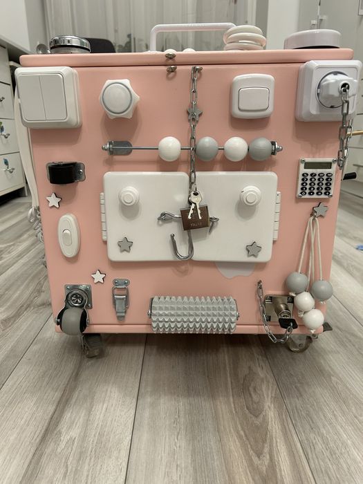 Бізікуб тумба 40х40х40 з місцем для зберігання