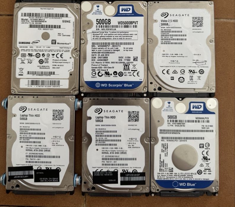 HDD SSD 2.5 3.5 3Tb