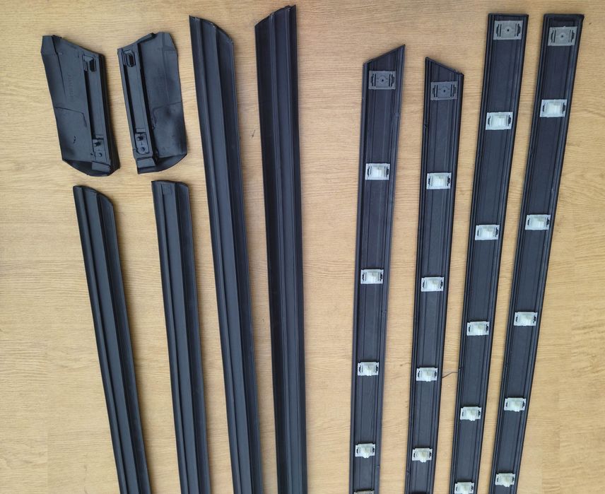 Молдинги листва накладки 91-97р двери дверей Ауди А6 с4 100 Audi A6 c4 ...