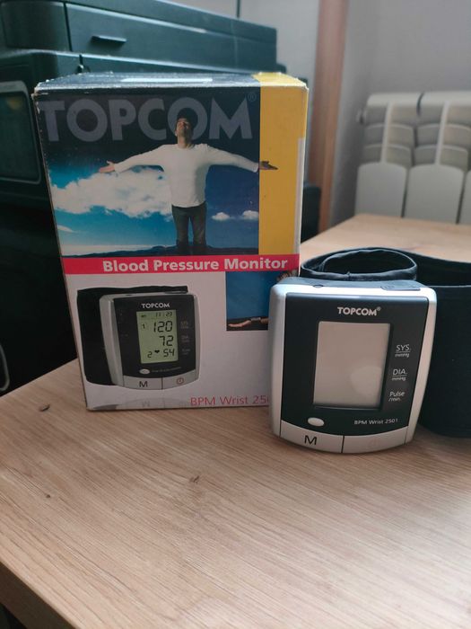 Ciśnieniomierz elektroniczny nadgarstkowy Topcom