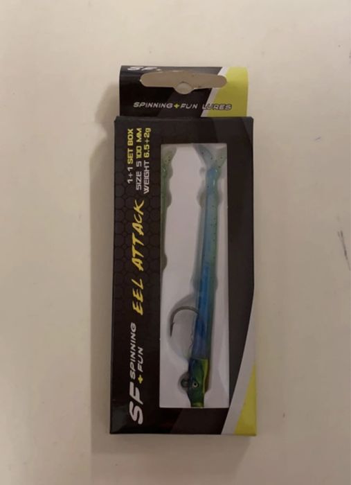 Amostras de pesca Eel Attack Seika