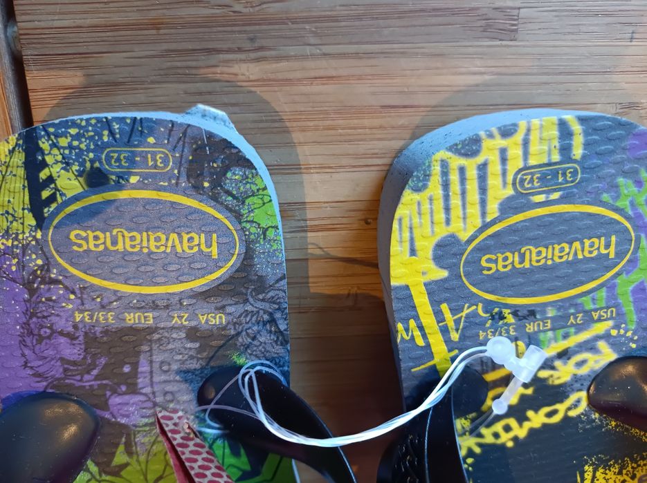 Chinelos Havaianas de criança * Tamanho - EUR 33/34 * Novas