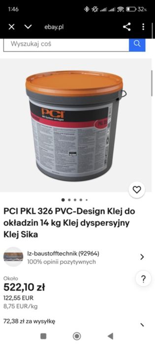 Sprzedam papę i klej do wykladzin