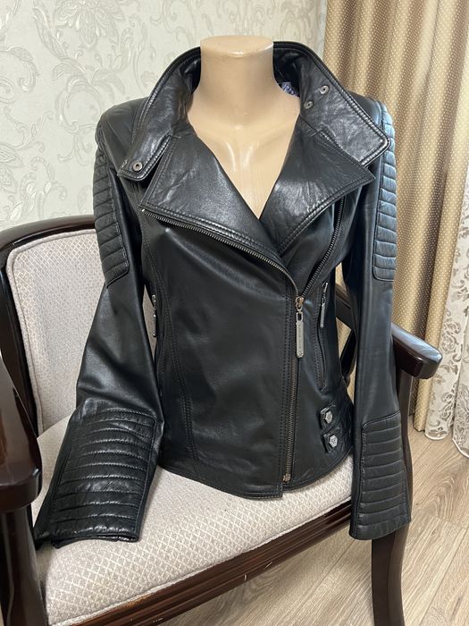 . Куртка косуха із натуральноі шкіри,розмі m