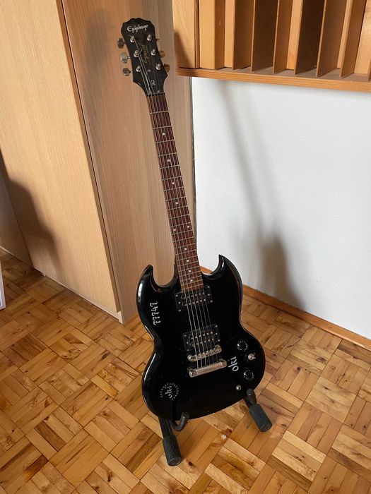 Epiphone SG Special Satin Black　2020年製 Epiphone SG Special Satin E1 Vintage Worn 6-Strings Electric