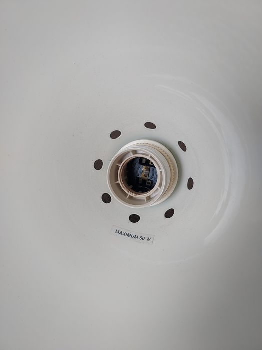 Candeeiro de Teto Suspenso Cinzento