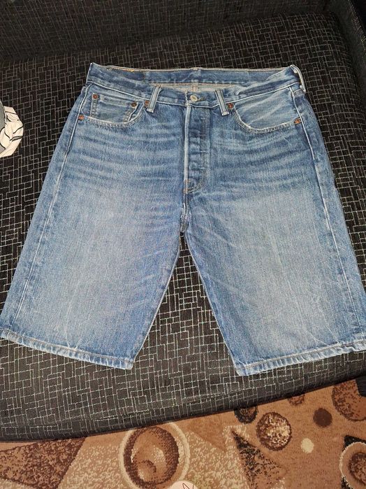 Шорти джинсові сині чоловічі LEVI STRAUSS в дуже гарному стані