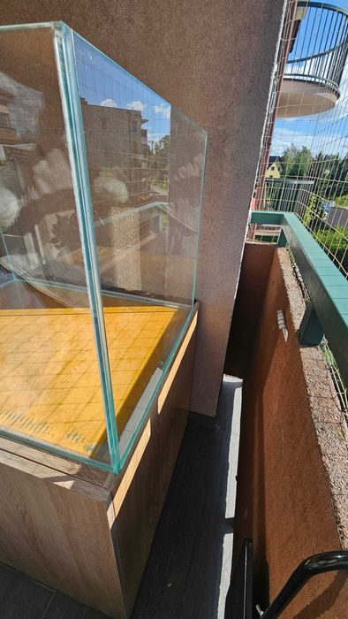 Akwarium FULL OPTIWHITE 264 l 80x60x55 cm + szafka na  wymiar