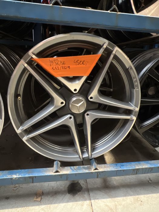 Komplet Alufleg przody tyły oryginalne Marcedes Amg 5x112 19”