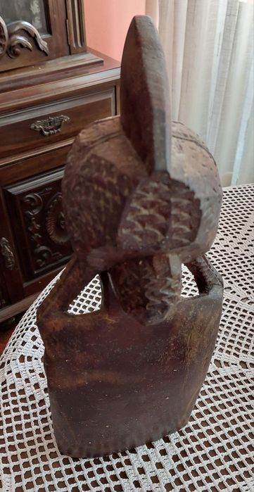 Busto de Negra - arte africana em madeira