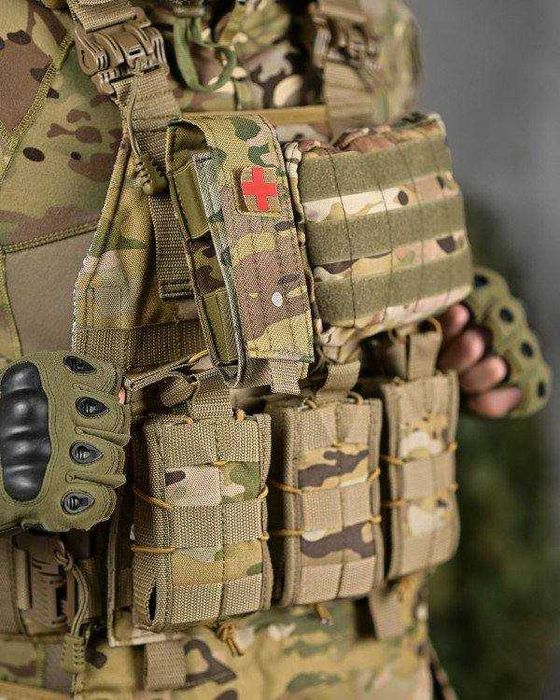 Плитоноска + РПС в зборі повний комплект підсумків мультикам тактична