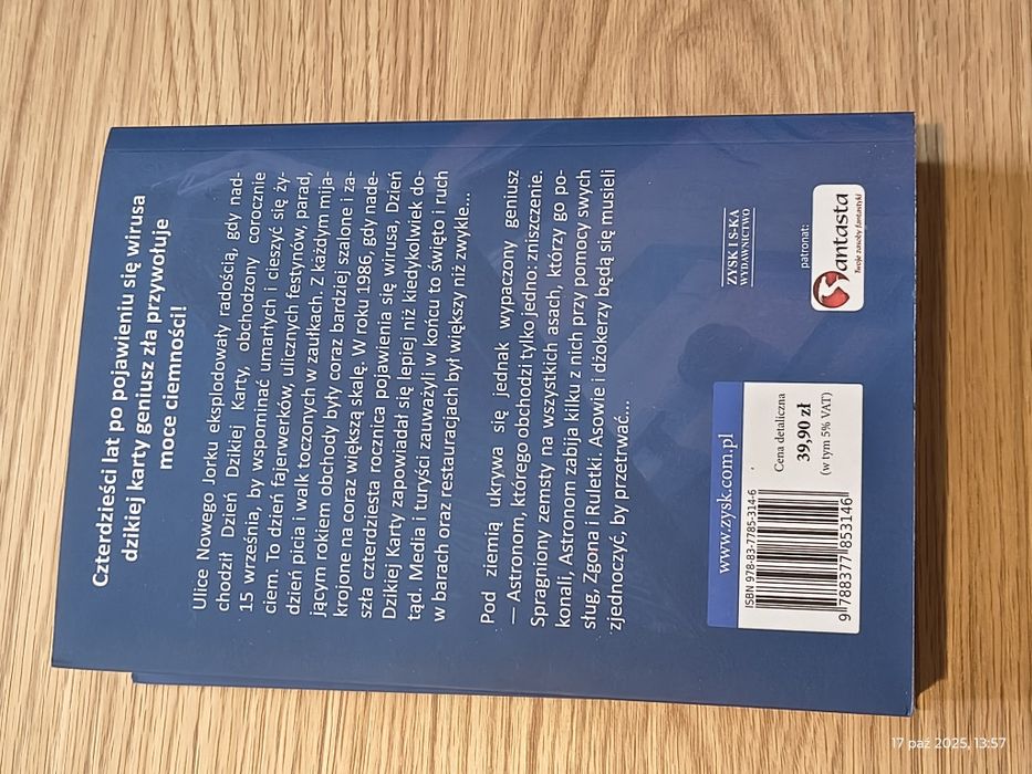 Dzikie karty "Szalejący dżokerzy" George R.R. Martin