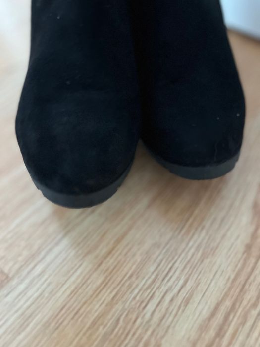 Skórzane botki Big Star roz 37