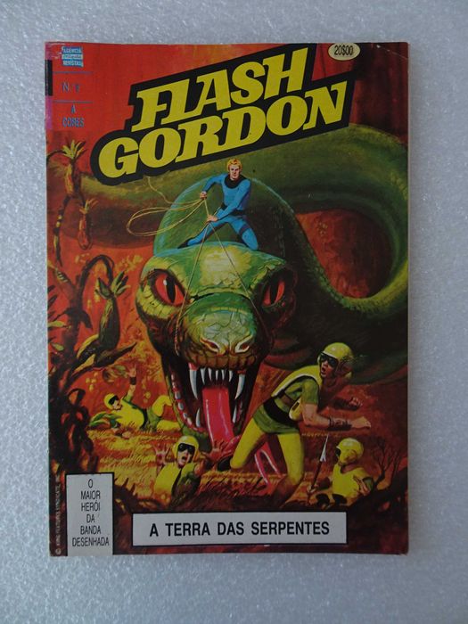 Livro Flash Gordon nº 8 - A terra das serpentes  - APR Agência Portuguesa de Revistas