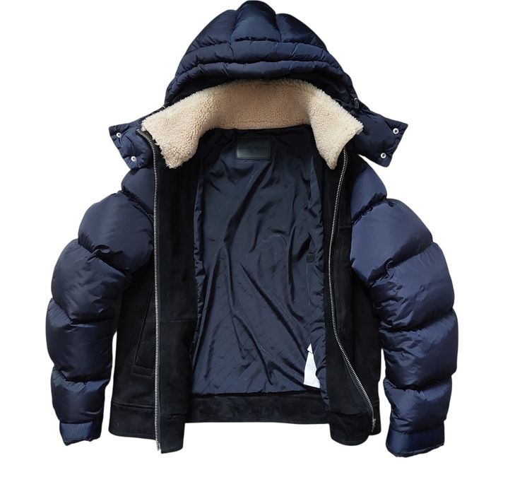 Emporio Armani nowa kurtka skórzana męska r. 48