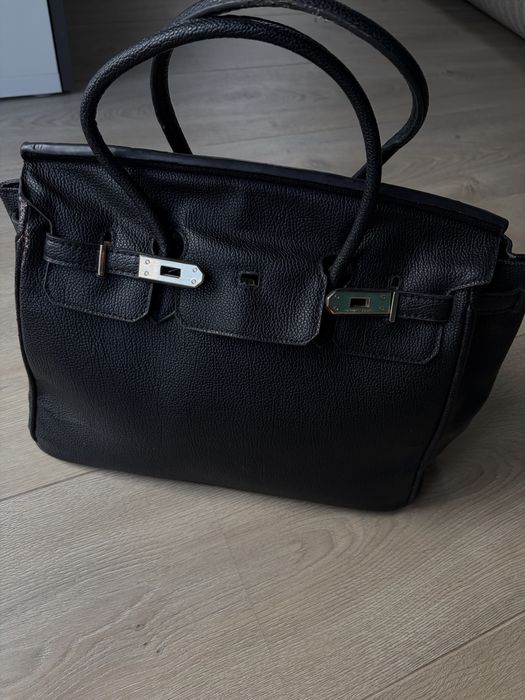 Torebka typu Hermes Birkin czarna