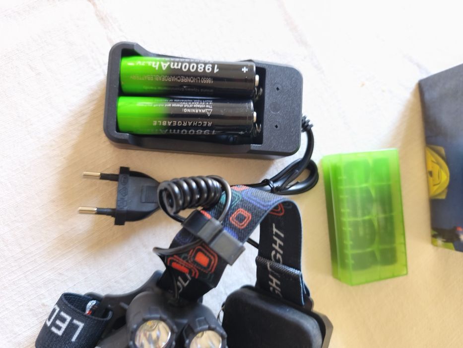 Lanterna de cabeça para pesca