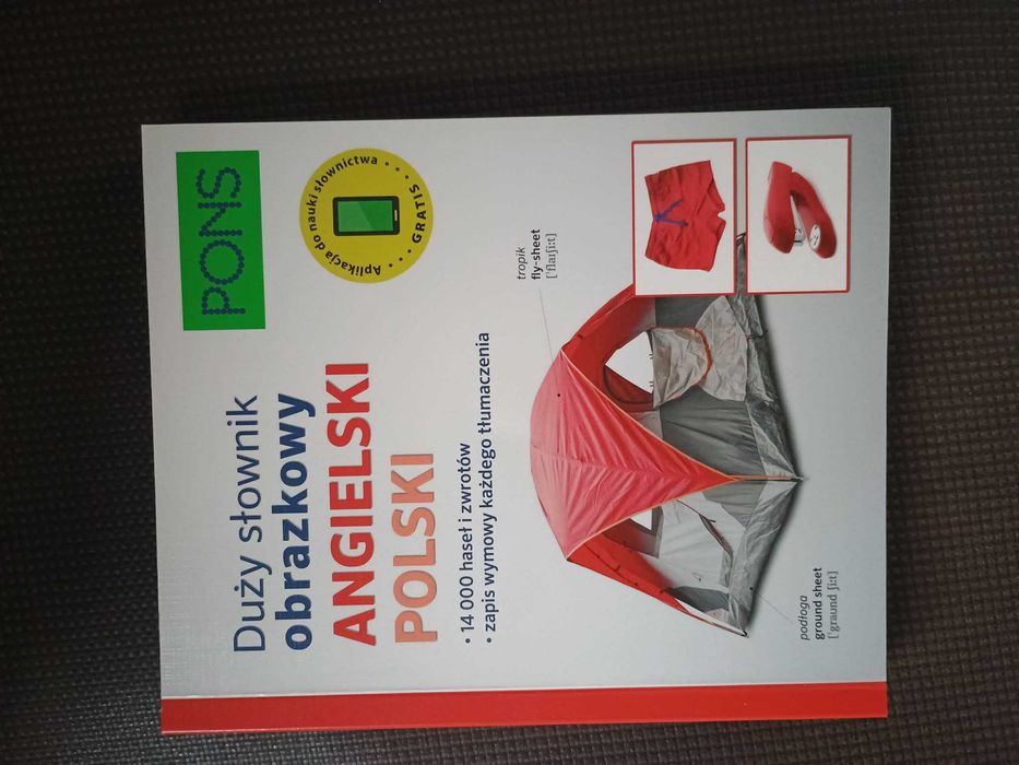 Duży słownik obrazkowy Angielski - Polski