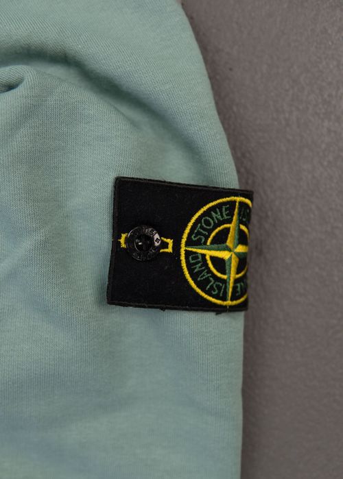 Зіп Худі Stone Island | Мятна Кофта Стон Айленд | Толстовка | Світшот