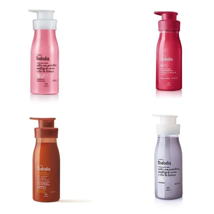 Creme Hidratante Tododia Natura (fragrâncias)