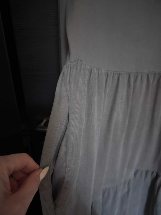 Stella Milani sukienka z łączonych materiałów