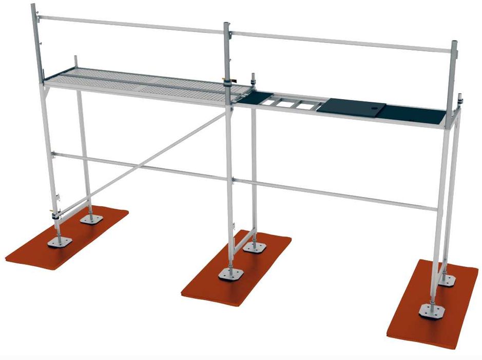 Rusztowanie Baumann L73 27m2 - Zestaw Rusztowania