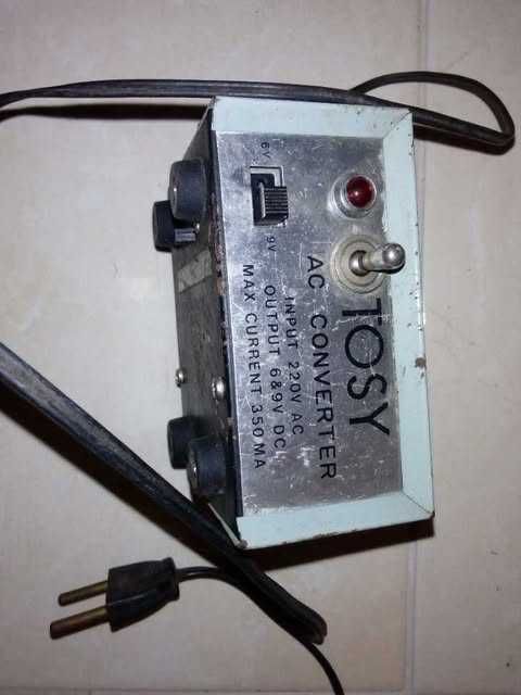 220 volts to 6 and 9 volts current converter64286621340161120