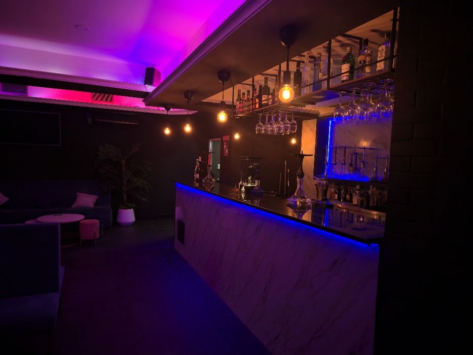 Trespasse Bar Shisha em funcionamento