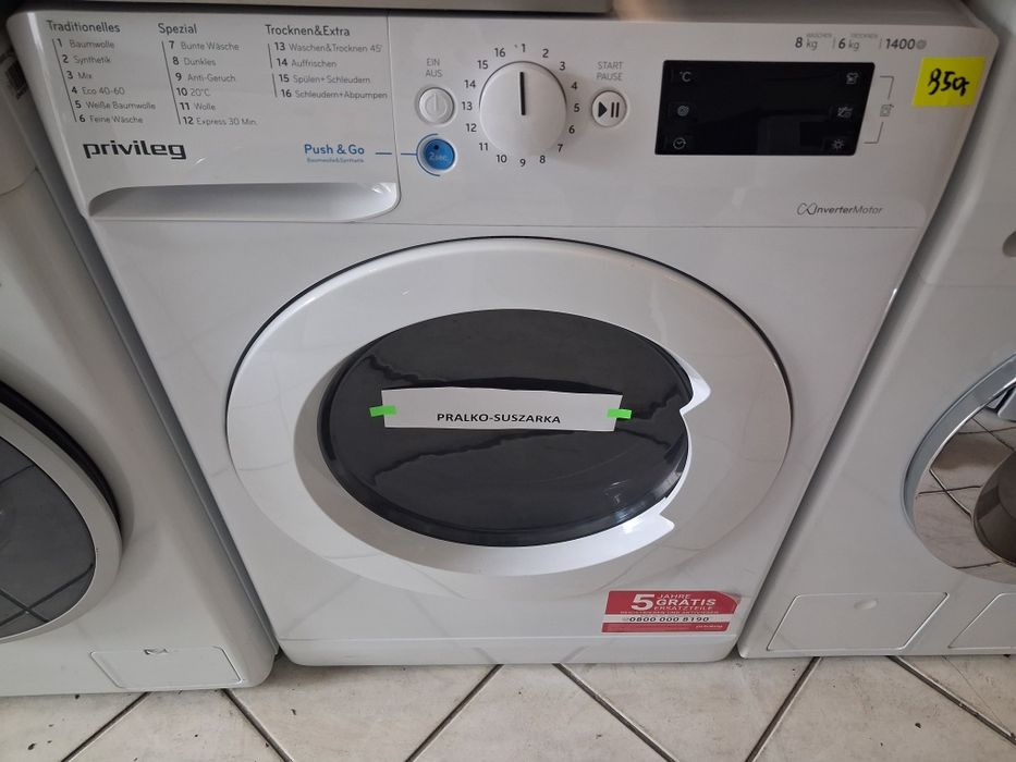 Pralko-suszarka Privileg 8/6kg! Gwarancja i transport w cenie ‼️