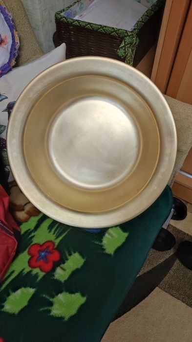 Таз латунный СССР