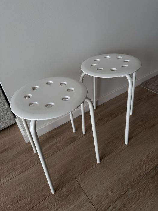 Zestaw 2 taborety stołki
