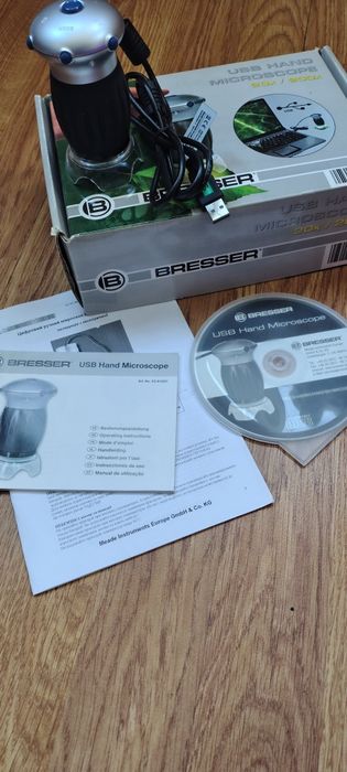 Мікроскоп дитячий Bresser Usb 20x / 200x