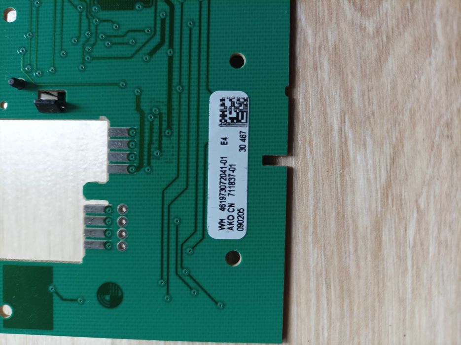 Plytka wyswietlacza pralki Whirlpool AWE 7729