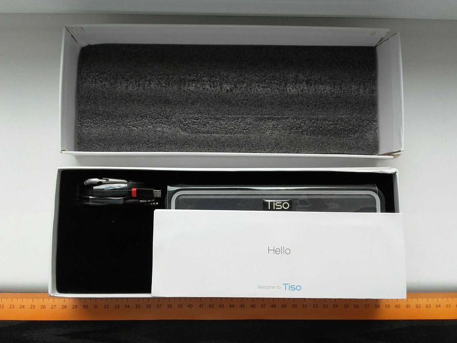 Głośnik Tiso T15 Bluetooth, NFC, microSD, USB, 20Wat, APT-X, AUX,