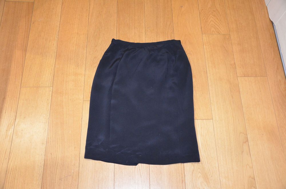 ANNALENA spódnica 100% silk r. 38/40 granat