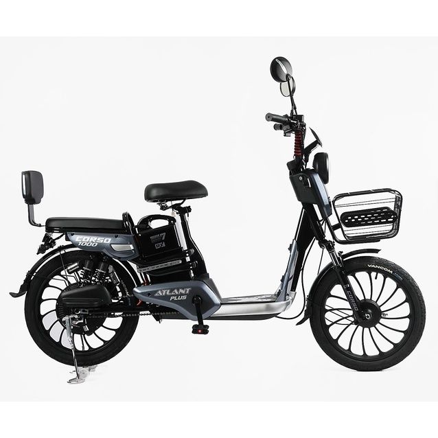 Електровелосипед 60 v 21 ah CORSO «ATLANT PLUS» ДВИГУН 1000W: 30