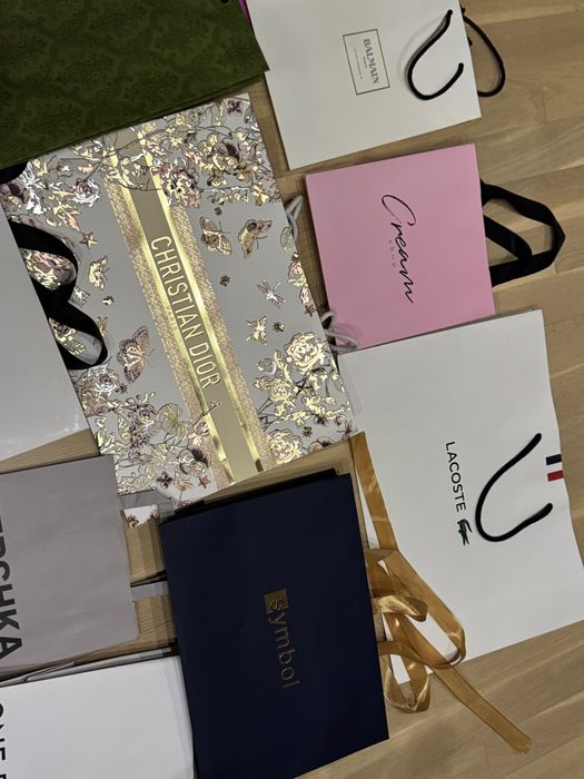 Брендові пакети lacoste furla cartier balmain gucci dior цум marsego