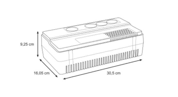 UPS Schneider BVS500I-GR