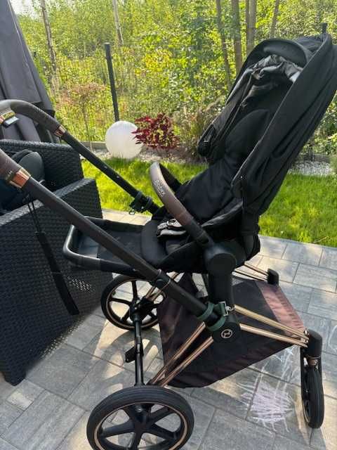 Wózek dziecięcy Cybex Priam 2.0 Rose Gold  Gondola + Spacerówka