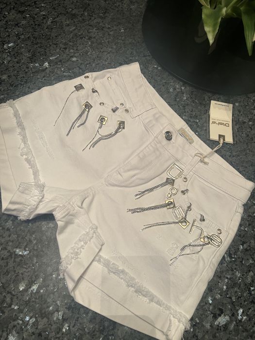 Spodenki jeans D she -zdobienia r.27